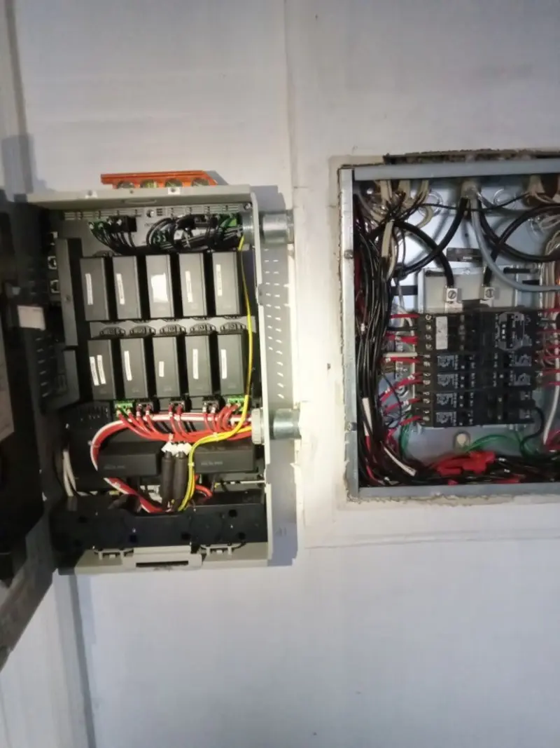 Electrical panel upgrade completed for Commercial Electrician Services in Anderson